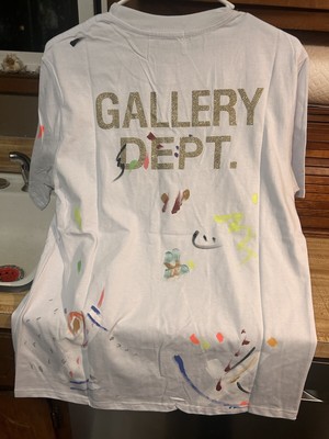 Gallery Dept. x Lanvin Collaboration Painted T-Shirt Size S | eBay