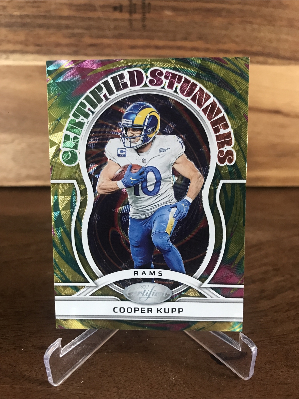 2022 Panini Certified Cooper Kupp - Certified Stunners CASE HIT Los Angeles Rams