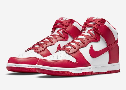 Nike Dunk High Retro White University 