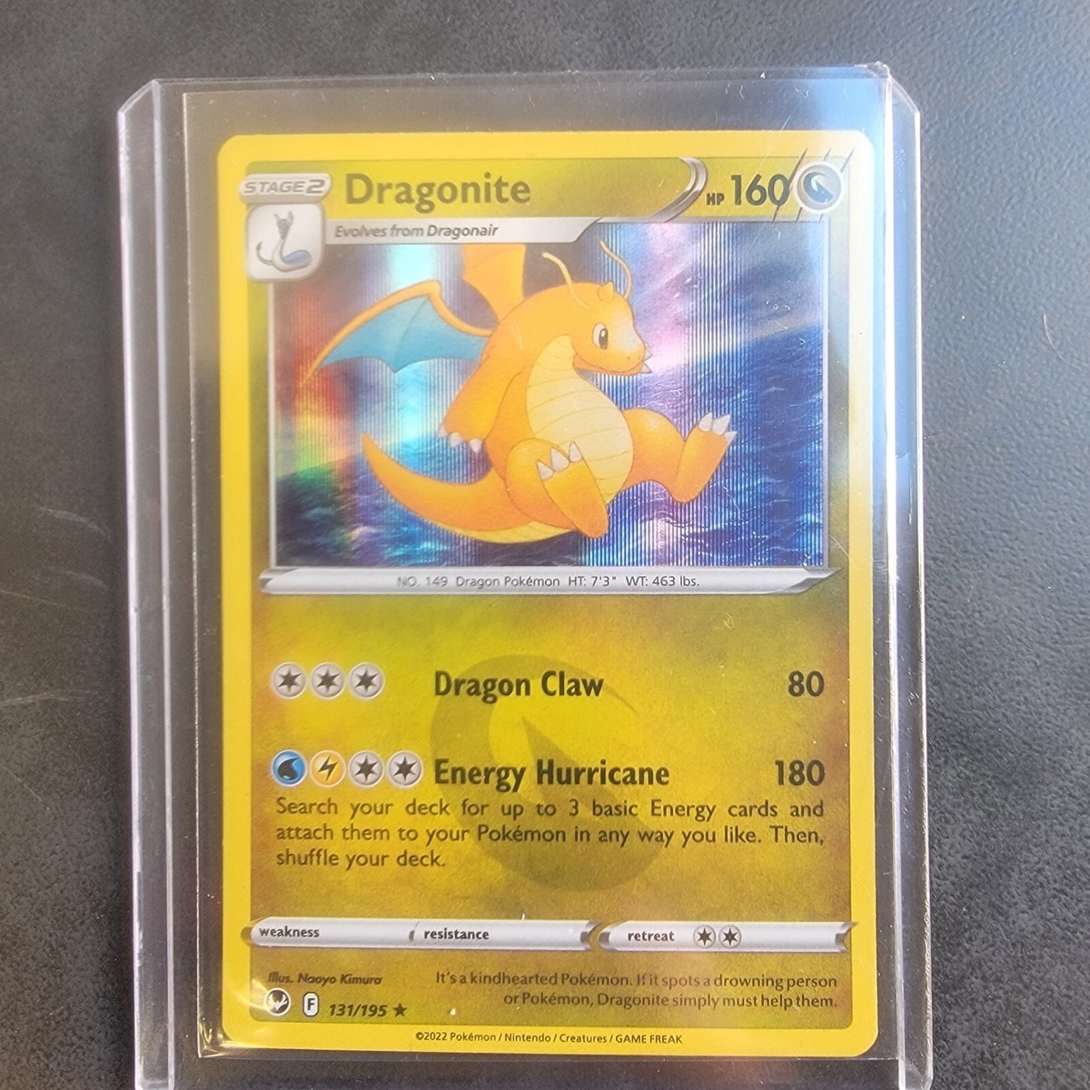 Dragonite - Rare Holo 131/195 - Pokmon S&S Silver Tempest Trading Card TCG - NM | eBay Dragonite - Rare Holo 131/195 - Pokmon S&S Silver Tempest Trading Card TCG - NM | eBay