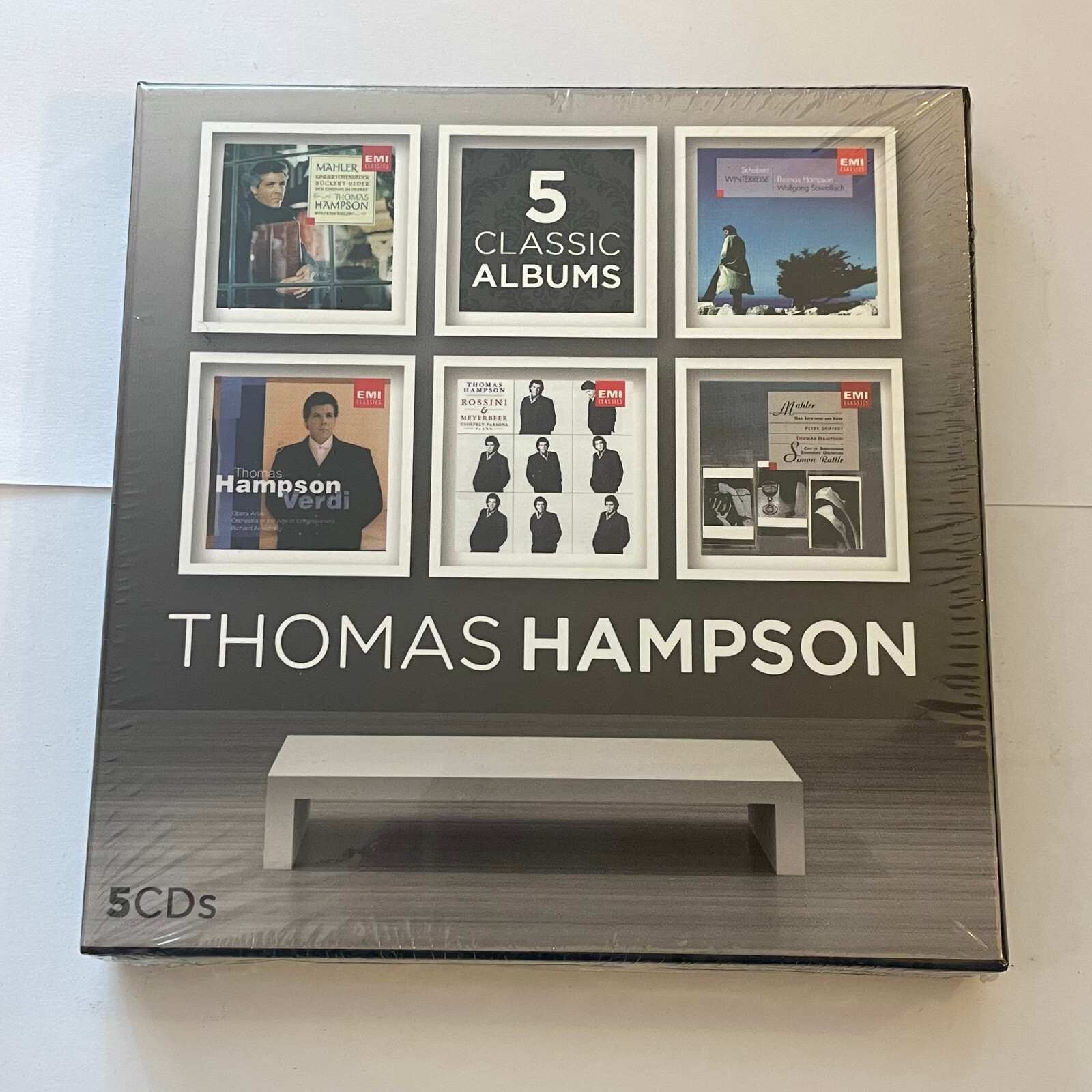 Thomas Hampson : 5 Classic Albums (5 x CD BoxSet, 2013) NEW & SEALED