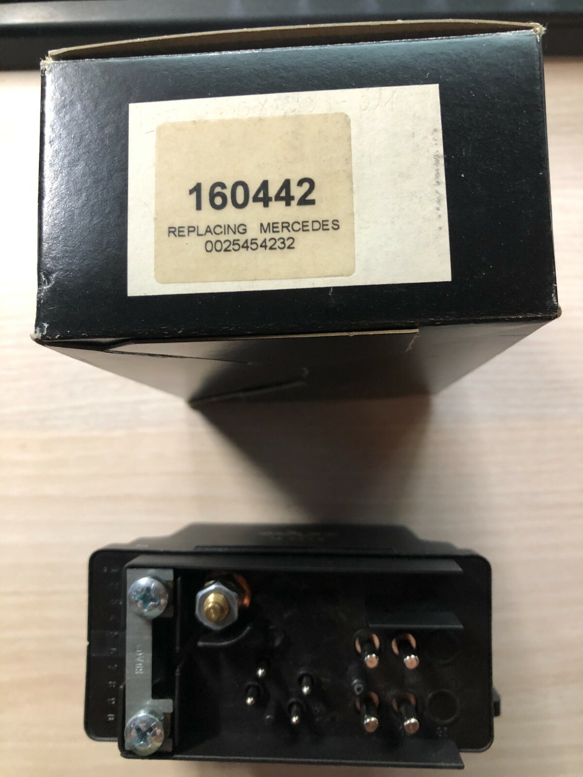 Relais de préchauffage Cargo 160442 pour Mercedes 0025454232 neuf