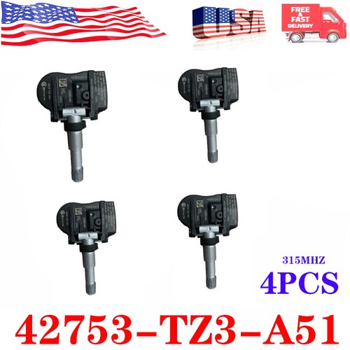 4 Pcs For Acura ILX TLX MDX RDX TPMS Tire