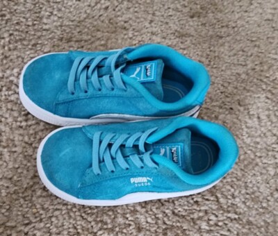 Girls' Puma Suede Aqua Toddler Sneakers Size sz 8C