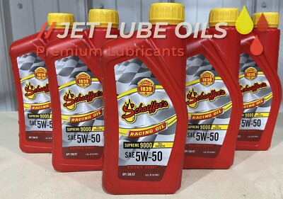 Schaeffer's 5w-50 9001 Racing Oil 6 Quarts