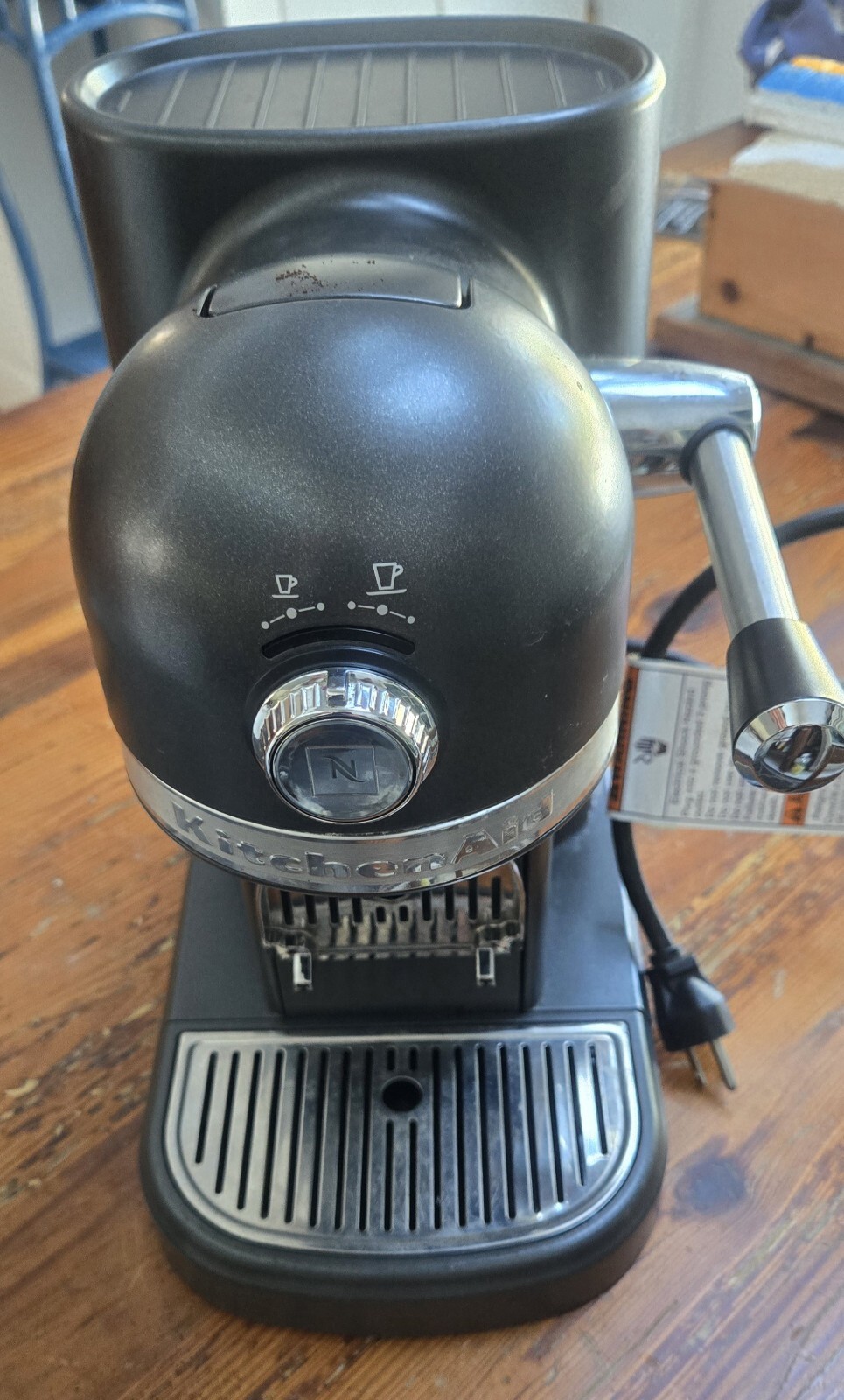 KitchenAid Nespresso KES0504 KES0504SZ Espresso Pod Coffee Machine eBay