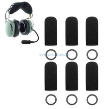 6 Foam Mic Cover for David Clark DC One-X/PRO-X2/DC-Pro X/H10-13.4/H20/H10-60