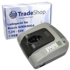 Akku Ladegerät 7,2V-24V Ladestation für Bosch ART26 GDR14.4V GDS14.4V GHO14.4V