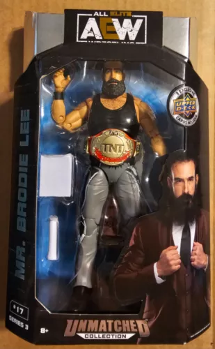 AEW Unmatched Series 3 #17 Mr Brodie Lee All Elite Wrestling Action Figure NEW