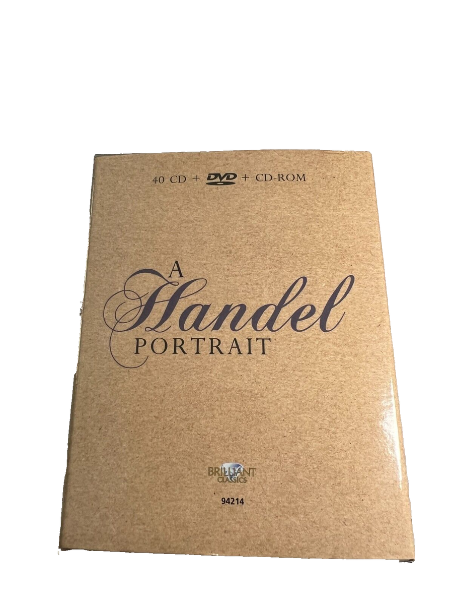 A Handel Portrait Brilliant Classics 40 CD+DVD+CD-ROM Box Set | eBay