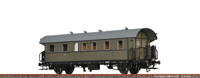 Brawa 46790 Spur H0 Einheits-Durchgangswagen BCi-29 DRG, Epoche II DC