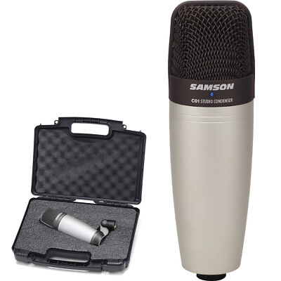 Samson C01 Large Diaphragm Multipurpose Studio Condenser Microphone