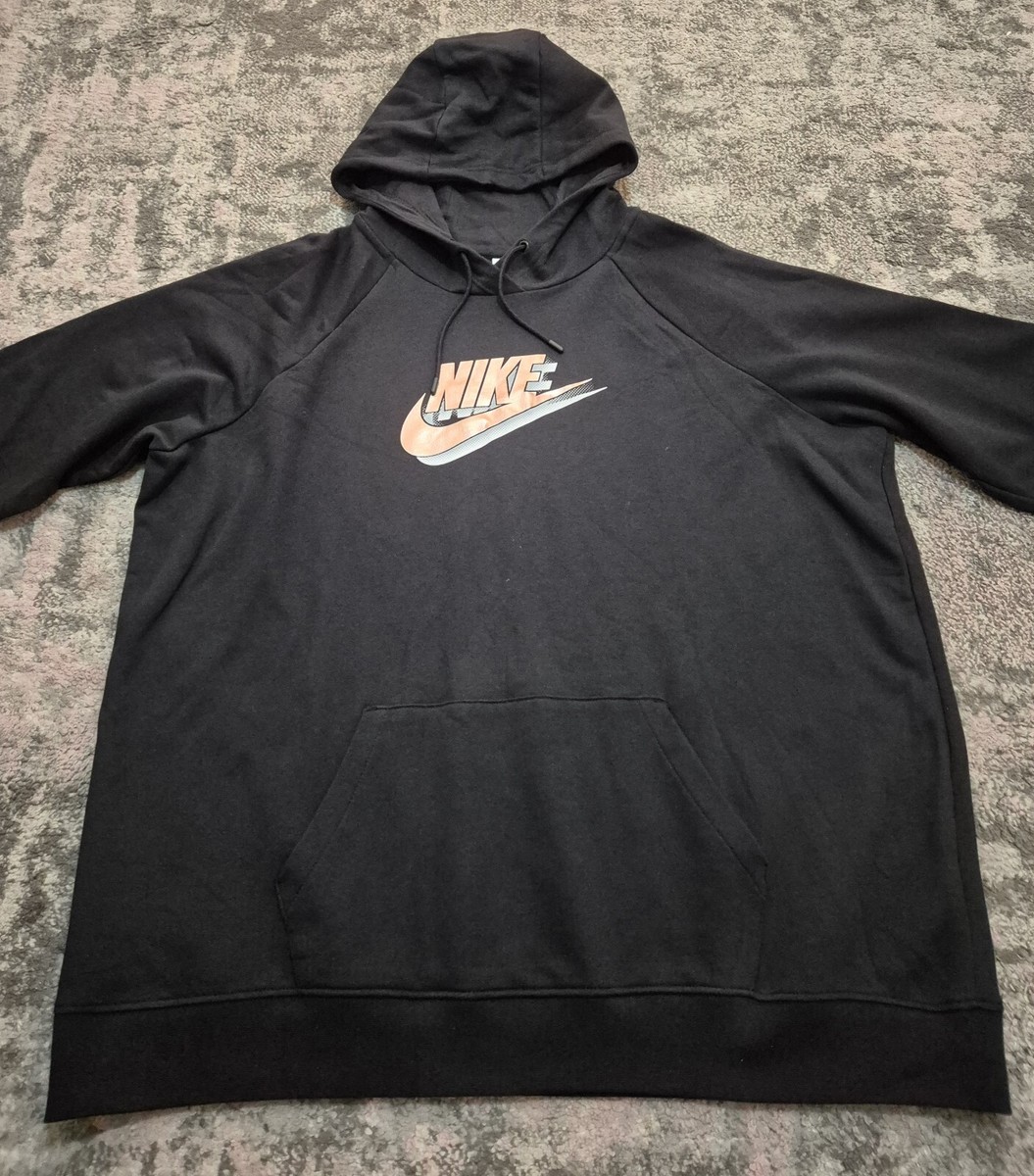 black and rose gold nike hoodie
