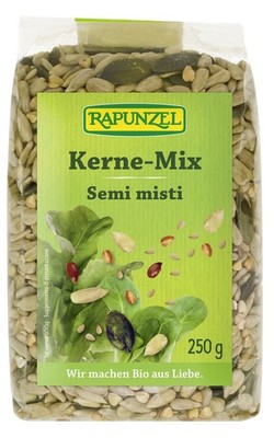 Rapunzel - Kerne-Mix (250g) Sonnenblumenkerne Kürbiskerne Mischung Ölsaaten