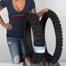 80/100-21, 110/90-19 Kenda K760 Trackmaster II Front & Rear Tire