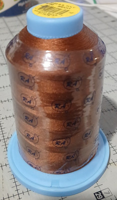 Robison Anton Embroidery Thread 122 SB POLY, 5500 yards 5702 Sienna