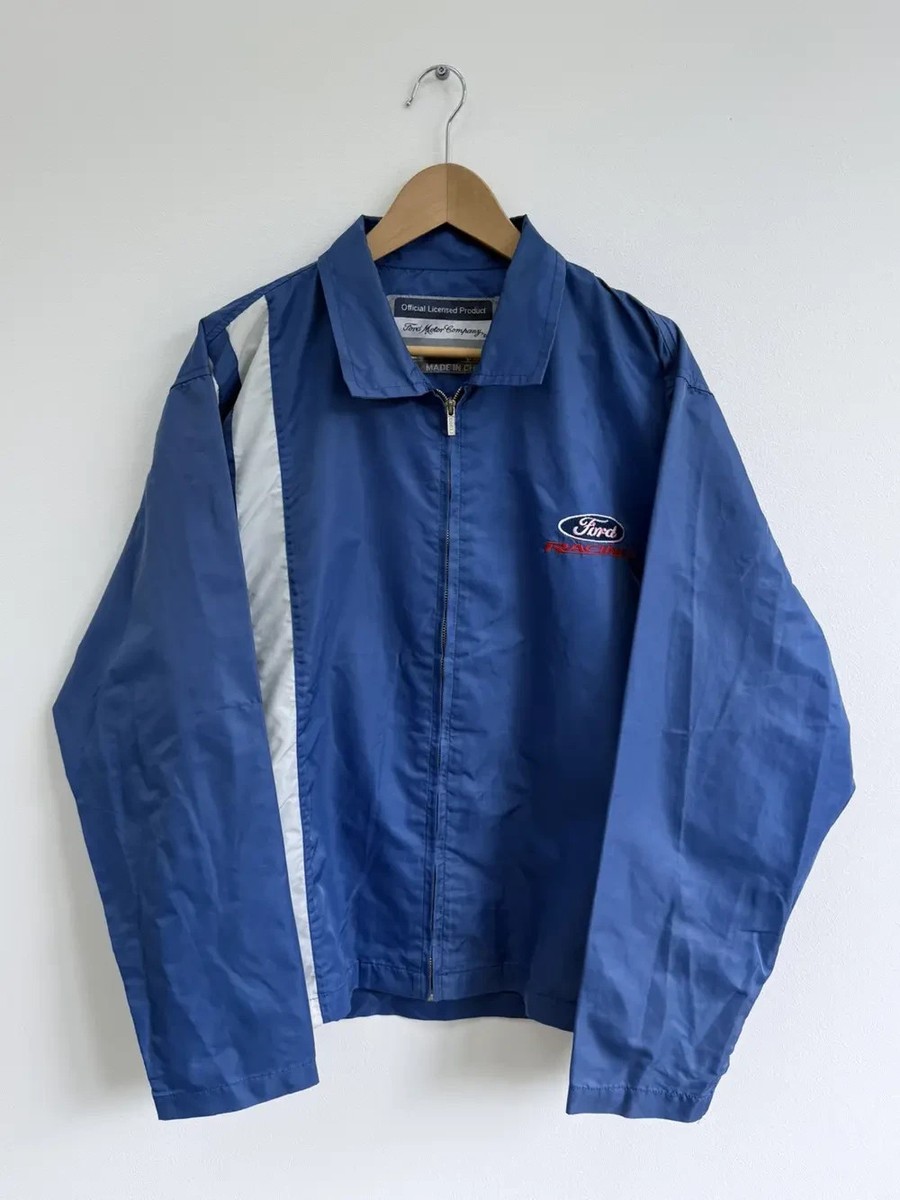 Vintage 90s Ford Racing Jacket Nascar Formula 1 Size L | eBay