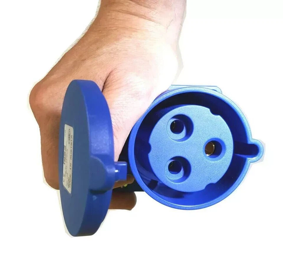 Panel Mount Socket Straight Generator 16 Amp 240 Volt For Generator 16A 240V - Image 3 of 4