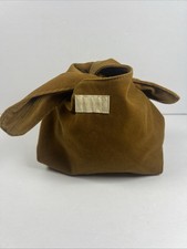 MERIT Signature Bag Brown Corduroy Knotted Cosmetic Makeup Pouch Knot Bag Beauty