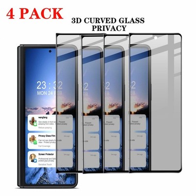 4X Full Cover Tempered Glass Privacy Screen Protector For Samsung Honor Magic V5
