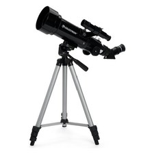 Celestron Travel Scope 70 Refractor 165x Black Telescope