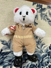 Build-A-Bear Ghostbusters Teddy Bear 2016 Limited Edition Jumpsuit Boots BAB