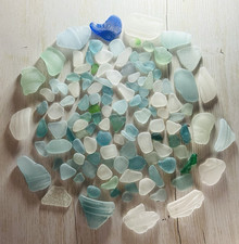 sea glass from japan Genuine Surf Tumbled beach glass 240