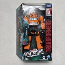 Hasbro Transformers Earthrise War for Cybertron Voyager Class Grapple -Read-