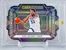 Karl-Anthony Towns 2020-21 Panini Obsidian Eclipse 1/1 Timberwolves Knicks