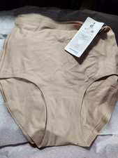 3 pcs - CHANTELLE High Waist NUDE Briefs - ONE SIZE 1007 ULTRA
