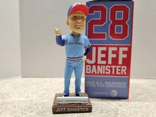 Jeff Banister Texas Rangers MLB 2016 SGA Bobblehead NIB 2015 Manager Of The Year