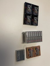 15 Cassette nuove vergini dat 34 min-60-94 min