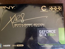 PNY GTX 780 Ti 3GB XLR8 Enthusiast Edition Factory Sealed Collector Super rare