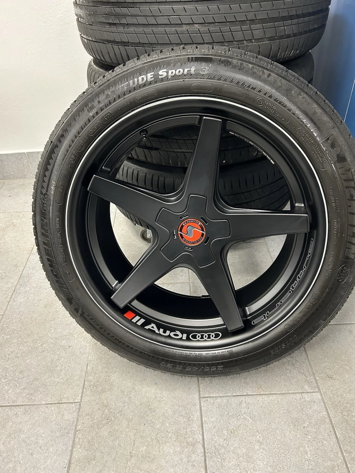 AUDI Q5 SQ5 20 Zoll Felgen SCHMIDT XS5 Räder Reifen Michelin Latitude 255 45 20 - Bild 2 von 4