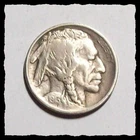 1913-S Type 2 BUFFALO NICKEL Indian Head Vry Difficult KEY DATE Sharp VF+ #29D66