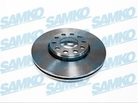 Samko 2X Bremsscheibe Vorne BelüFtet FüR Vw Passat 3B2 3B3 3B6 3B5 Skoda Superb