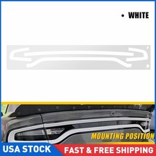 For Charger 2015-2023 White Tail Light Rear Tint Precut Overlay Vinyl Decals NEW