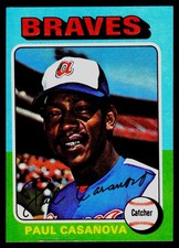 1975 Topps Mini #633 Paul Casanova - VG