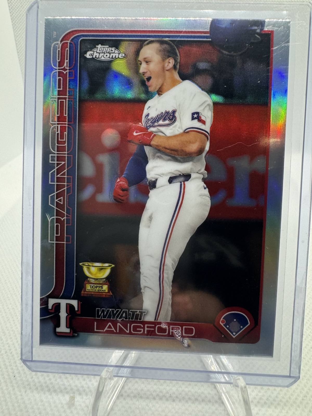 2024 Topps Chrome - Wyatt Langford #122 Refractor Rookie Cup