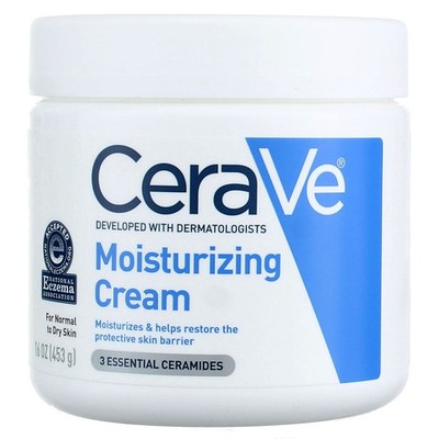 2 Pack CeraVe Normal to Dry Skin Body Moisturizing Cream, 16 oz