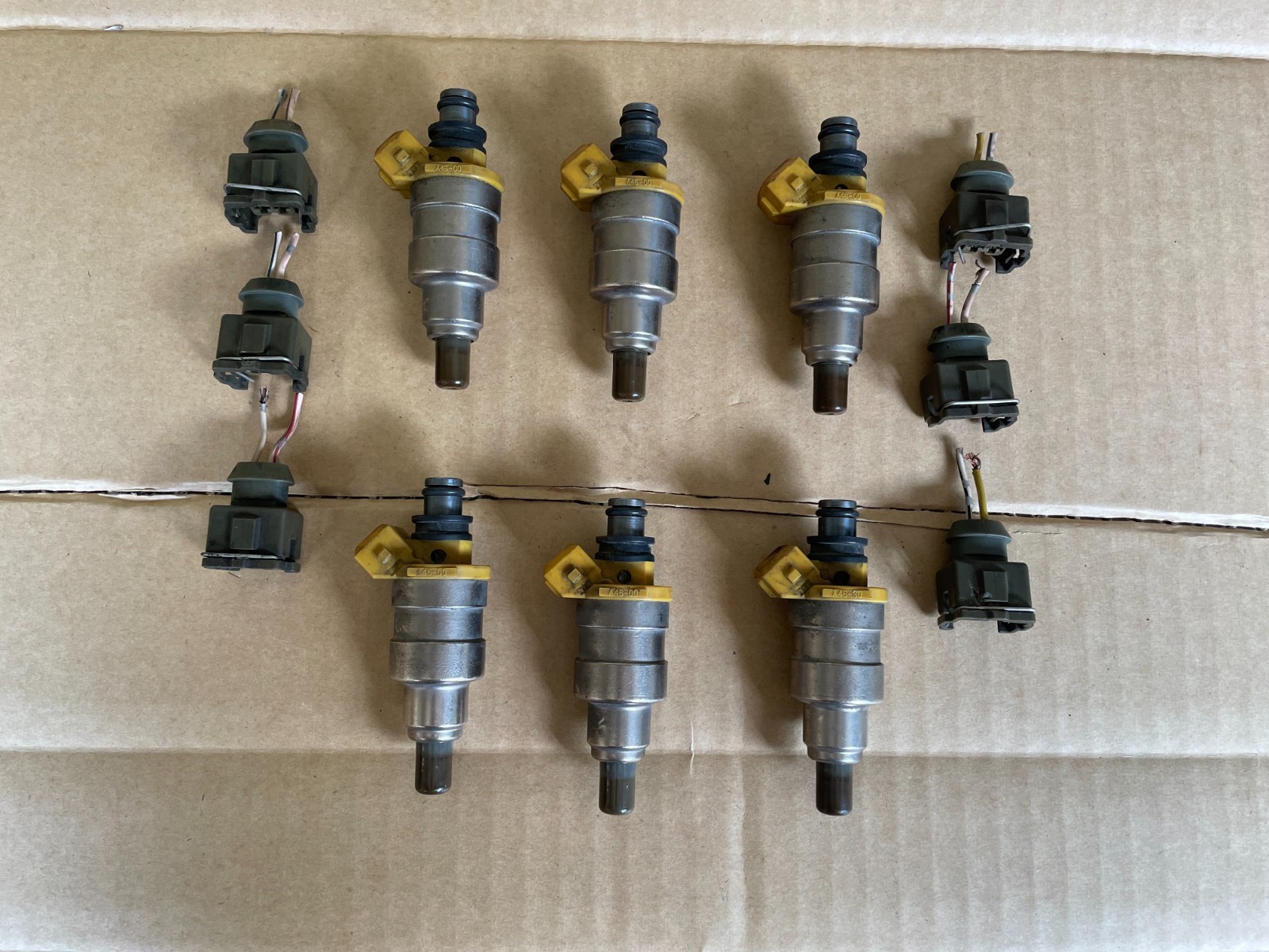 NISSAN SKYLINE R32 R34 GTR RB26DETT BNR32 BCNR33 BNR34 Fuel Injector set 6pcs