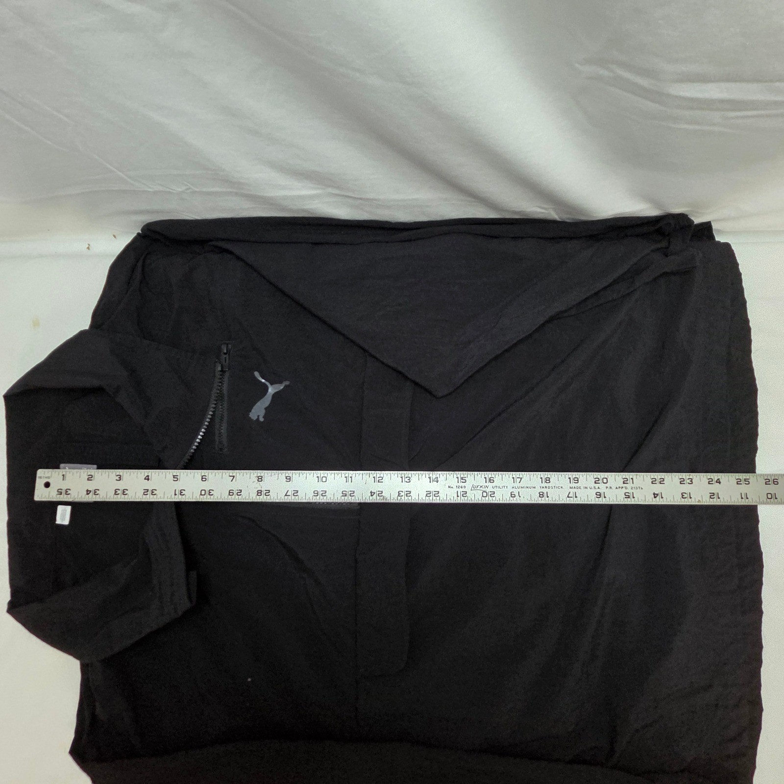 Puma Pullover Windbreaker Jacket Half Zip Lightwe… - image 7