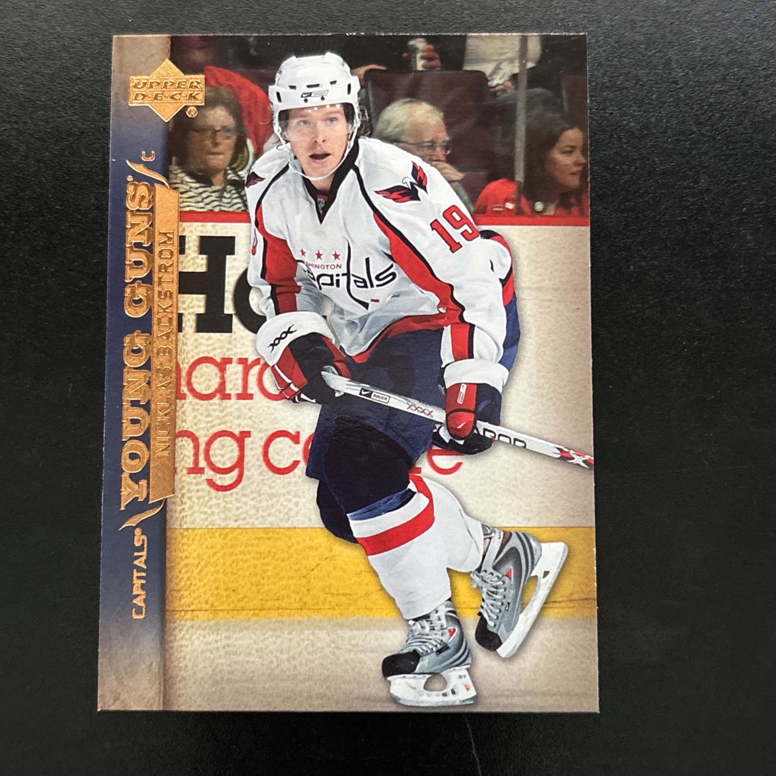 2007-08  UD Young Guns YG Nicklas Backstrom Rookie Card RC #249 Wash Capitals