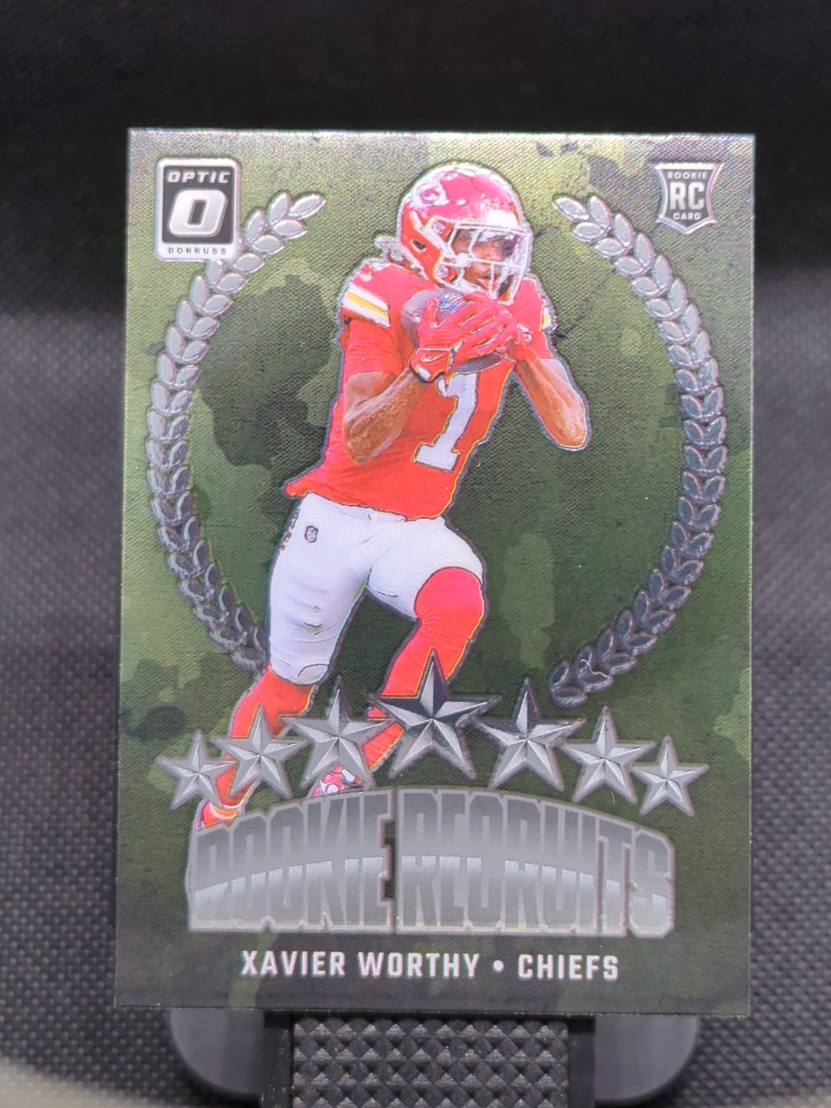 2024 Donruss Optic Xavier Worthy Rookie Recruits RC Rookie #8 Chiefs
