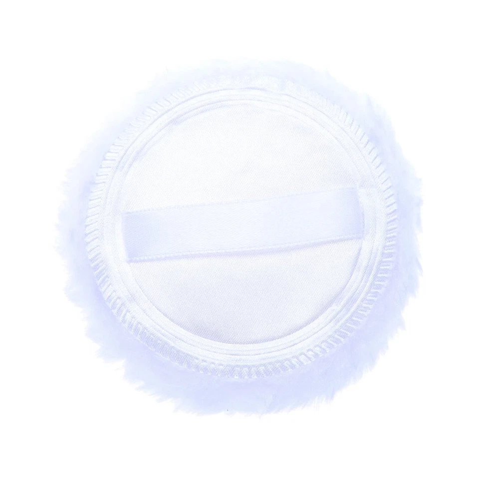 5 piezas blancas grandes bocanadas esponjosas para polvo corporal polvo facial lavable 3 pulgadas Ble... Foto 2 de 4