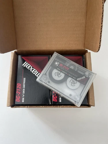 10x Maxell Data Cartridge - DC-2120 - OVP - New!