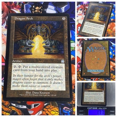 MTG Dragon Arch     NM Magic TCG Apocalypse 2001 Vintage OG Artifact Staples