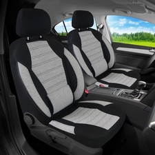 Schonbezüge Sitzbezüge für VW Golf 7 Bj 2012-20 in Schwarz/Grau KT101