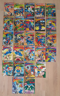 (3) Comics Konvolut Sammlung 26 Hefte Ehapa Verlag SUPERMAN BAT MAN Jahr 1978