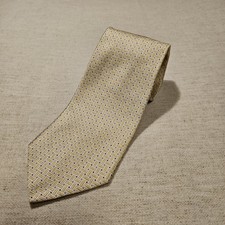 Roundtree  Yorke Jaquard Geometric Handmade 100 Silk Tie 64x4 Extra Long XL